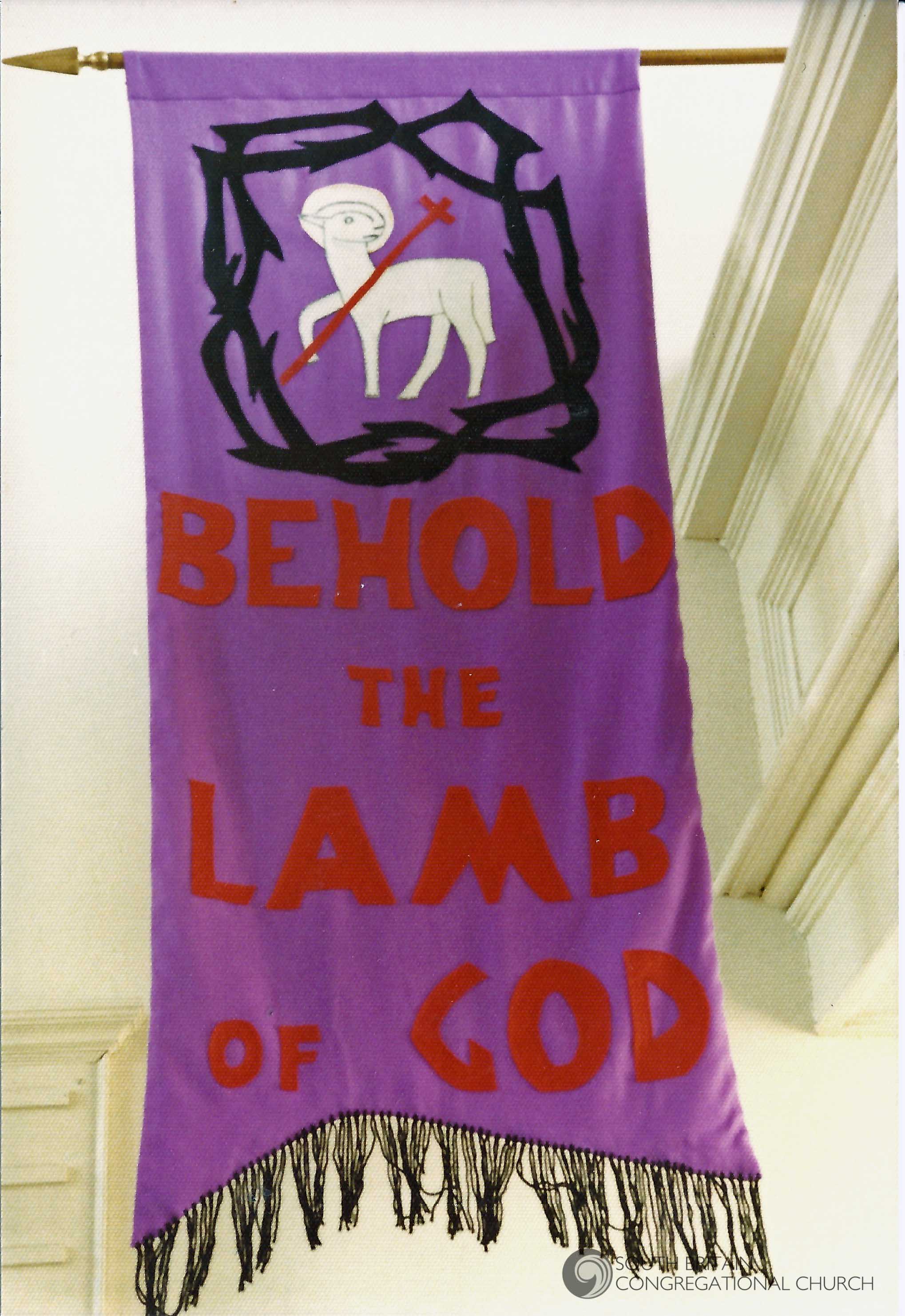 Church Sanctuary Eastertide Banner